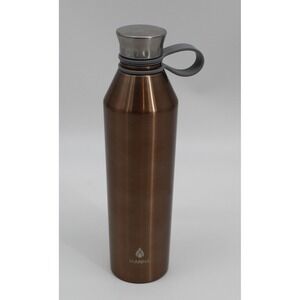 Manna Retro Water Bottle 20oz Stainless Steel Vacuum Insulated Bronze Metallic